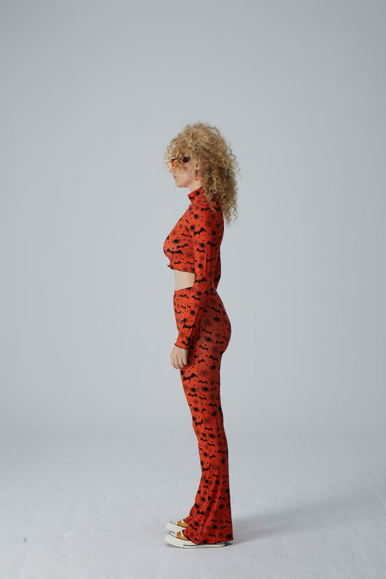 Halloween - Bat Flare Pants
