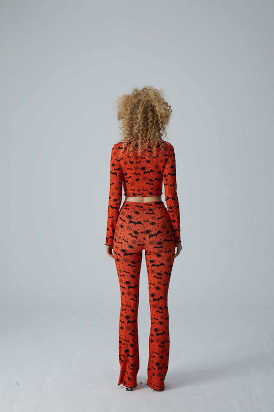 Halloween - Bat Flare Pants