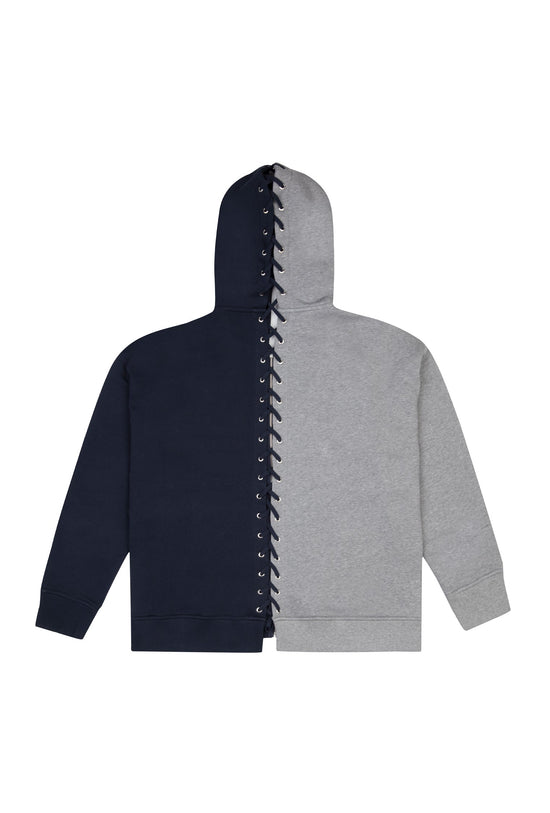 Load image into Gallery viewer, Birdeye Zipper Sweatshirt -Navy /Grey
