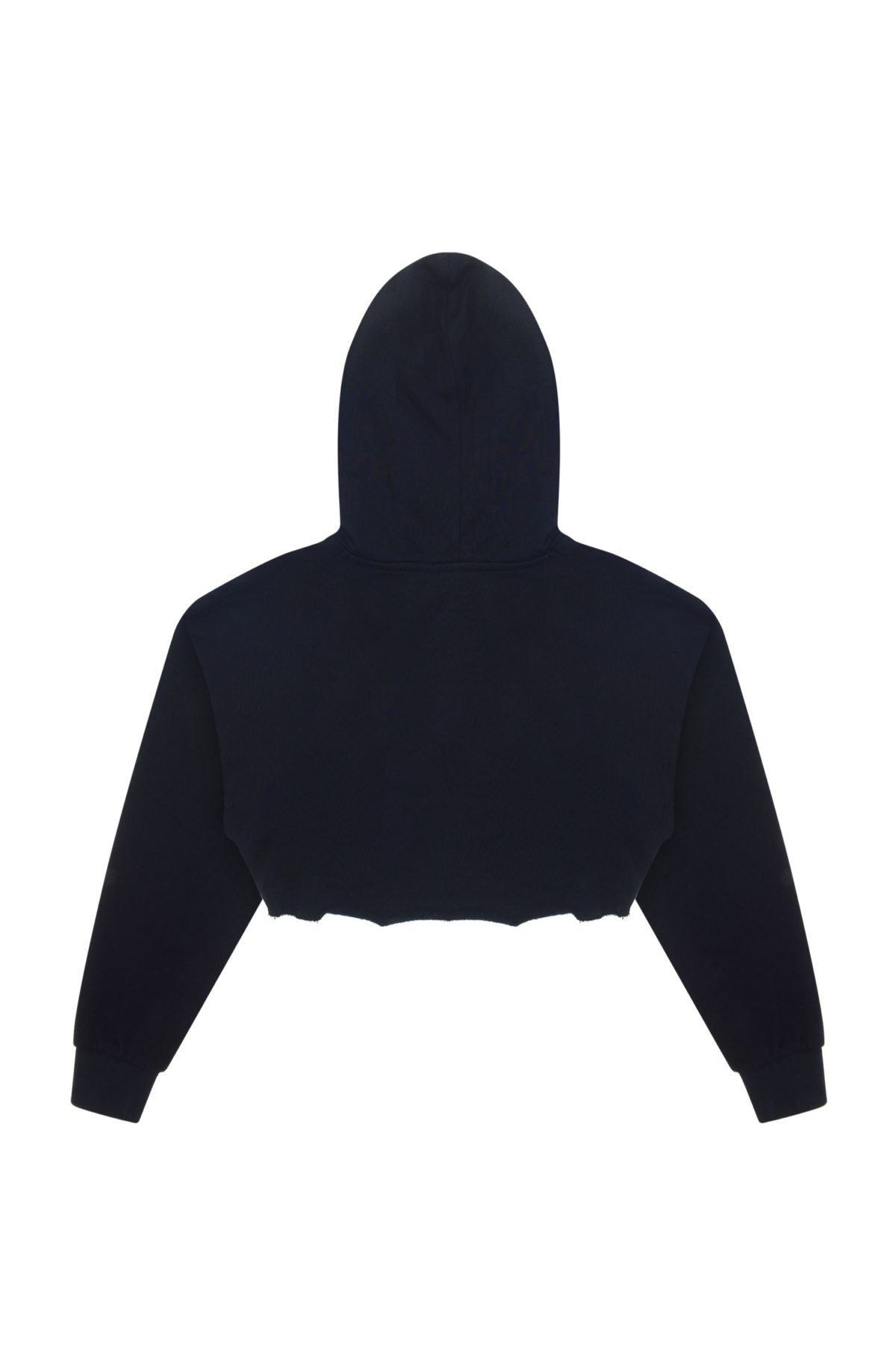 Black Moon Crop Hoodie