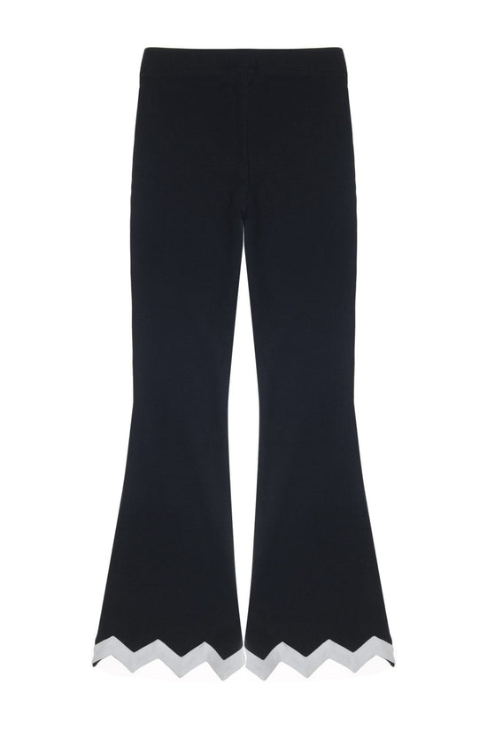 Zig Zag Flare Sweatpants